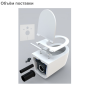 Унітаз підвісний Geberit One 500.201.01.1 TurboFlush, KeraTect з кришкою SoftClose