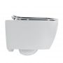 Унитаз подвесной Scarabeo Moon 5520CL+5530B+10050A Rimless с крышкой soft-close