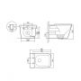 Унитаз подвесной Qtap Tern с сиденьем Soft-close QT17332303ASW