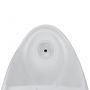 Писсуар напольный Qtap Scorpio с ИК-датчиком автоматического смыва 430х370х990 White QT1488101HW