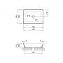 Раковина-чаша Qtap Virgo 490х350х110 White QT18112261WN