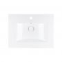 Раковина Qtap Albatross 600х470х180 White с донным клапаном QT01113060CW