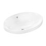 Умывальник Hansgrohe Xuniva D SmartClean 550x400 мм врезной на столешницу, White (61058450)