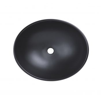 Раковина-чаша Qtap Dove 410х335х145 Matt black QT06116062AMB