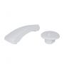 Писсуар напольный Qtap Scorpio с ИК-датчиком автоматического смыва 430х370х990 White QT1488101HW