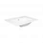 Раковина Qtap Albatross 600х470х180 White с донным клапаном QT01113060CW
