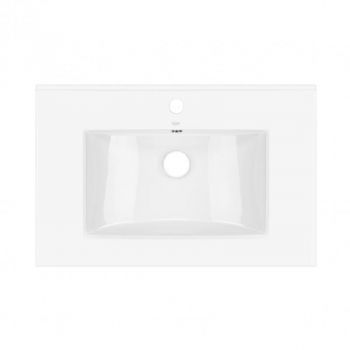 Раковина Qtap Albatross 700х460х180 White без донного клапана QT01113070CW