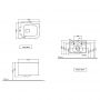 Jaquar Kubix KUS-WHT-35953BIUFSM Унитаз подвесной rimless+сидіння дюропласт slim