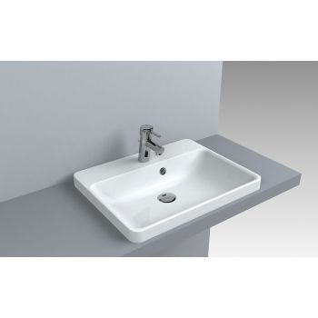 Умывальник Fancy Marble Greta 550 мм. белый