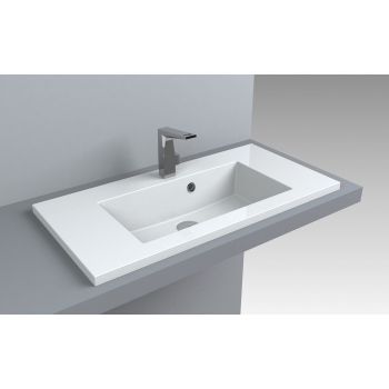 Умивальник Fancy Marble Josefine Slimc 800 мм. білий