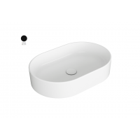 Умывальник Simas Foriu FO02NM Black Matte 60 см.