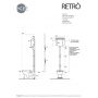 Унітаз компакт Kerasan Retro 1011108393 з кришкою soft-close