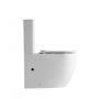 Унитаз напольный Qtap Robin New Ultra Quiet безободковый с сиденьем Soft-Close WHITE QT13226083AW