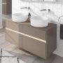 Умивальник на стільницю Villeroy & Boch Collaro d40, CeramicPlus, White Stone (4A1840RW)