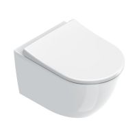 Унитаз подвесной с крышкой Catalano Sfera 50x35, белый (0511500001_0551300001)