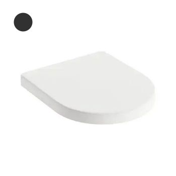 Кришка для унітазу Nic Design Milk, антрацит (005528013)