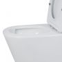 Унитаз напольный Qtap Swan Ultra Quiet с сидением Soft-close 640x360x835 мм QT16222182TW White