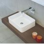 Умивальник на стільницю Flaminia Miniwash 60x40х13 см, CARBONE (MWL60CAR)