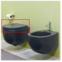 Кришка для унітазу Nic Design Milk, антрацит (005528013)