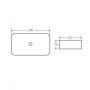 Раковина-чаша Qtap Tern 600x350x135 White QT17118140W