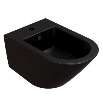 Биде подвесное Globo FORTY3 52x36 h29, черный (FOS10AR)