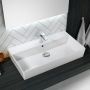 Умывальник подвесной Quarter Bath Cross Line 80x45, белый (70CL23080.00.1.3.01)
