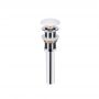 Комплект Qtap Tern: Раковина накладна прамокутна 475х370х140 мм White + Донний клапан PU02