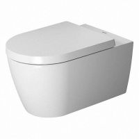 Унитаз подвесной с крышкой Duravit Me by Starck rimless, белый (2529090000_0020090000)