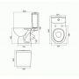 Kolo Freja L79201000 Унітаз компакт