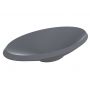 Раковина Miraggio Lex R Mirastone Gray 690x380