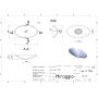 Раковина Miraggio Lex R Mirastone Gray 690x380