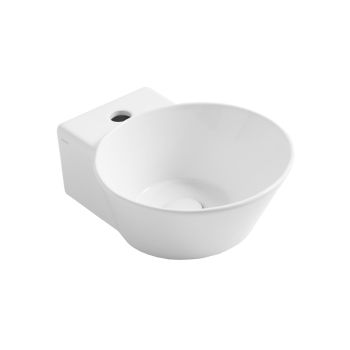 Раковина Simas Wave 33.5x43 см. Glossy white WA05