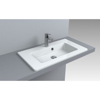 Умывальник Fancy Marble Annabelle 700 мм. белый