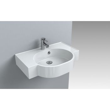 Умывальник Fancy Marble Comfort 600 мм. белый
