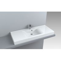 Умывальник Fancy Marble Nadja 1200 мм. белый