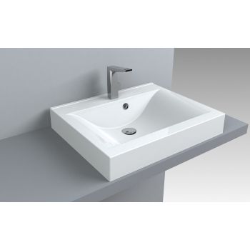 Умывальник Fancy Marble Nadja 600 мм. белый