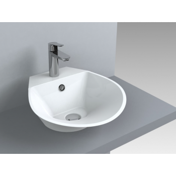 Умывальник Fancy Marble Nila 420 мм. белый