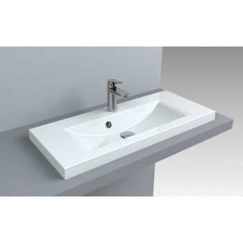 Умивальник Fancy Marble Selina 800 мм. білий