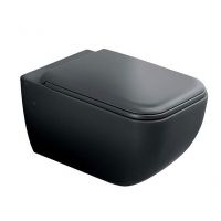 Унитаз подвесной Cielo Shui Comfort SHCOVSKCPVSHCOTFBA Basalto с крышкой soft close