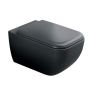 Унитаз подвесной Cielo Shui Comfort SHCOVSKCPVSHCOTFBA Basalto с крышкой soft close