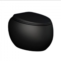 Унітаз підвісний Rak Ceramics Cloud CLOWC1446504A+CLOSC3901504 з кришкою, безобідковий