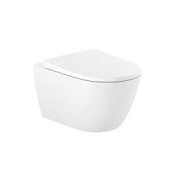 Унитаз подвесной Roca Ona A34H688000 с крышкой soft-close Rimless