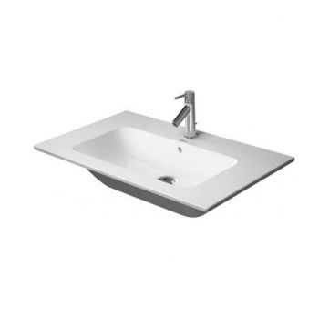 Умывальник накладной Duravit Me by Starck 83х49 с отверстием под смеситель, белый (2336830000)