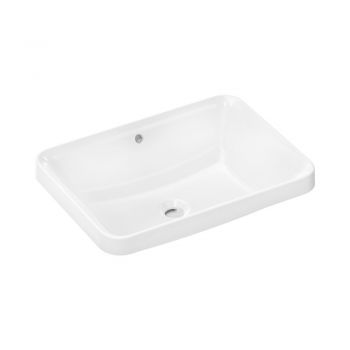 Умывальник Hansgrohe Xuniva Q SmartClean 550x400 мм врезной на столешницу, White (61066450)