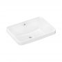 Умывальник Hansgrohe Xuniva Q SmartClean 550x400 мм врезной на столешницу, White (61066450)