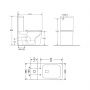 Унитаз напольный Qtap Tern Ultra Quiet безободковый с сиденьем Soft-Close QT17222175AUQ1W White