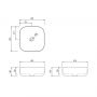 Раковина-чаша Qtap Kolibri 430х430х150 White QT1011K396WN