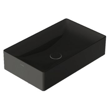 Умывальник на столешницу Globo T-Edge 60x38, черный (B6R63AR)