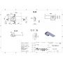 Раковина Miraggio Fontana L Mirasoft 1044x450