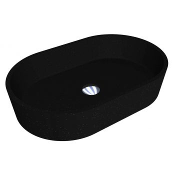 Раковина Miraggio Sorrento Mirastone Black 550x351